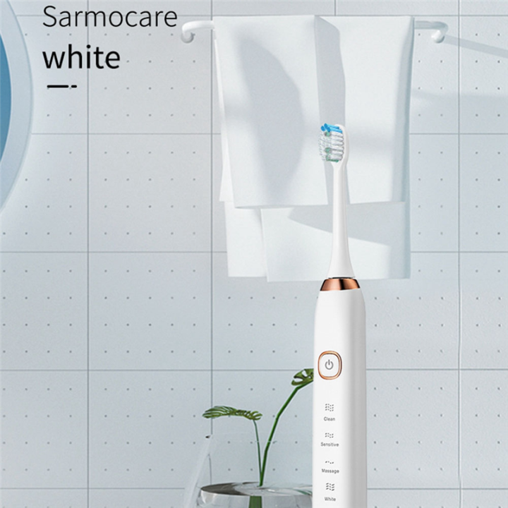 Electric%20Toothbrush%20Ultrasound%20IPX7%20Rechargeable%20Toothbrush%205%20Mode%20Smart%20Time%20Whitener%20Toothbrush,White%20-%20Image%203