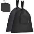 Reusable baggy clothes with dirty carabiner for dirty drawstring travel portable foldable laundry bag washable clip travel storage bag clothes. 