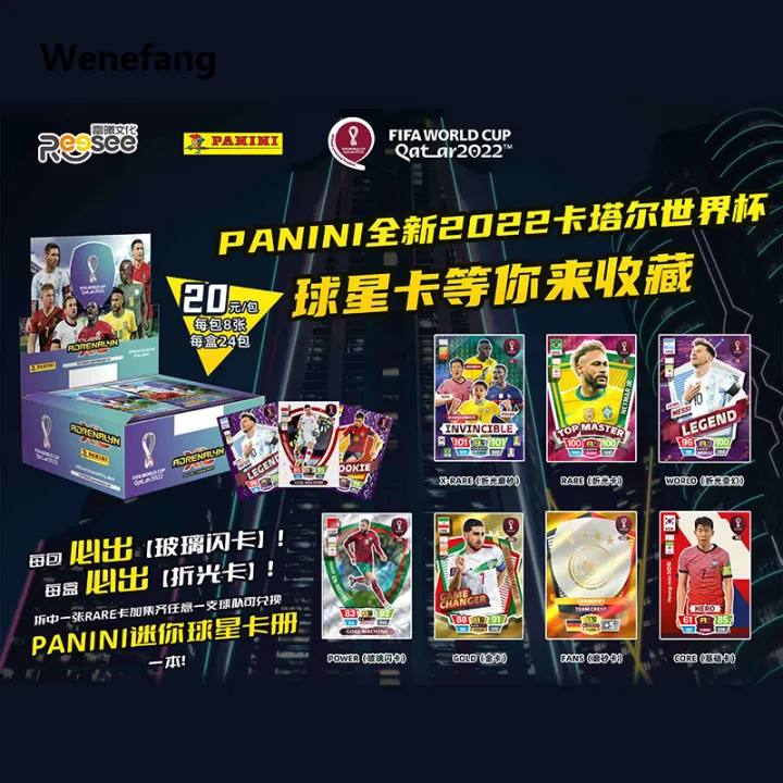 Wenefang%202022%20Panini%20Football%20Star%20Cards%20Box%20Qatar%20World%20Cup%20Soccer%20Star%20Fashion%20Collection%20Messi%20Ronaldo%20Footballer%20Limited%20Fan%20Cards%20Box%20Set%20-%20Image%206