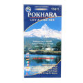 Trekking Map Pokhara City & Lake Side. 