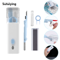Sutuiying Hot Selling Anrushide 7-in-1 Computer Keyboard Cleaner Brush Kit Bluetooth Earphone Cleaning New Pen For Airpods 3 Pro Headset Cleaning Tool Keycap Puller. 