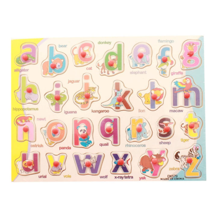 Alphabet Board For Kids (Wooden)