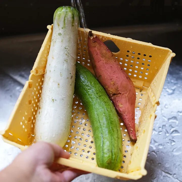 Folding%20Basket%20Collapsible%20Crates%20Cute%20Gifts%20Container%20Rectangle%20Bin%20Fruit%20Vegetable%20Holder%20Foldable%20Drain%20Basket%20for%20Kitchen,Bedroom%20-%20Image%204