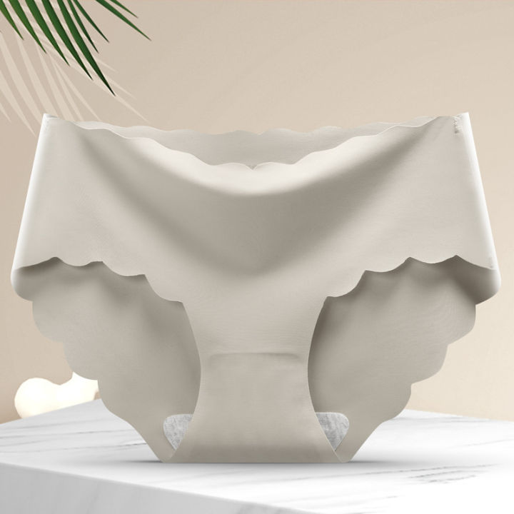 ZoraLink%20Ice%20silk%20seamless%20one-piece%20underwear%20women's%20comfortable%20mid-waist%20pure%20cotton%20bottom%20crotch%20girls%20briefs%20-%20Image%203