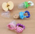 Baby nipple Fresh Food Nibbler Baby Pacifiers Feeder Kids Fruit feeding nipple Safe Supplies Nipple Teat Pacifier Bottle. 