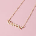 OUXI Zodiac Nameplates Pendant K114. 