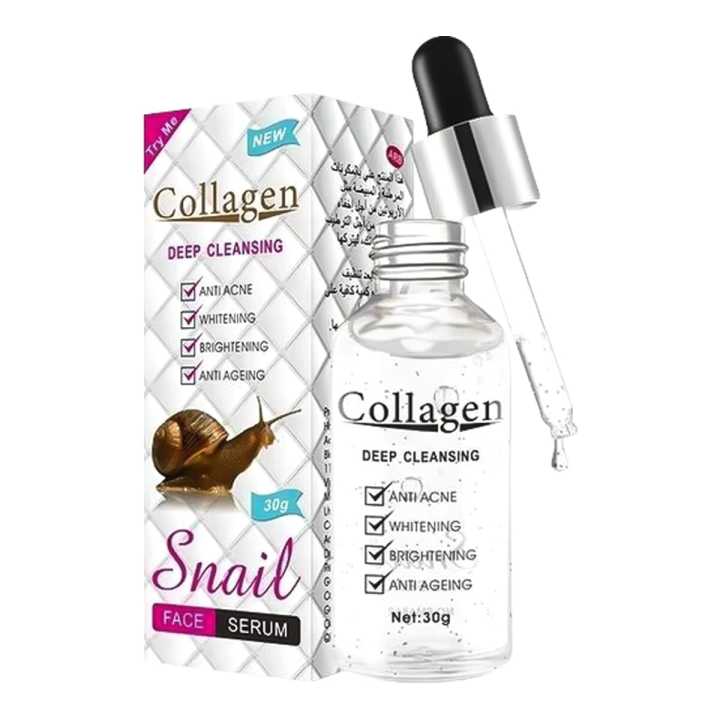 Face Serum with Snail Slime | Moisturizing, Brightening, Anti-Aging, and Anti-Acne Serum 30g
