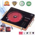 2000W All Star Ceramic Induction Cooker | 220V Electric Stove with Glass Touch Panel | Portable Induction Cooktop for Fast Cooking | Energy Efficient Hot Plate for Home & Kitchen. 