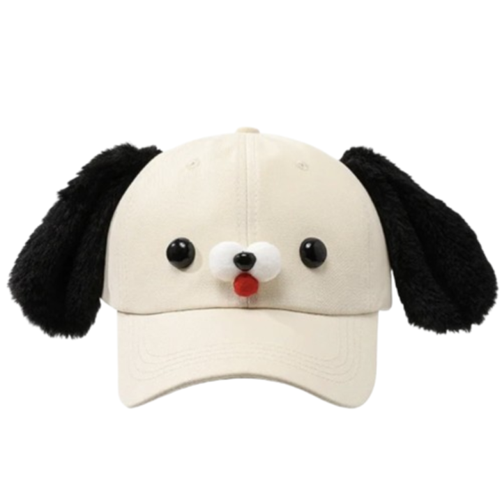 New%20style%20Cap%20cotton%20ladies%20adjustable%20sun%20hat%20for%20girls%20funny%20puppy%20ears%20unisex%20baseball%20cap%20shade%20summer%20-%20Image%209