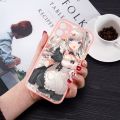 Uonevic X Translucent Matte X XRni Pro 13 Mione 14 Girl Phone Case Cartoon Bargain price Cute Maid for iPh 11 12 Max 8 7 Plu XS MA Light Case. 