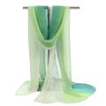 Summer Sun Protection Scarf Gradient Solid Color Literature Pashmina Soft Long Beach Scarves Women. 