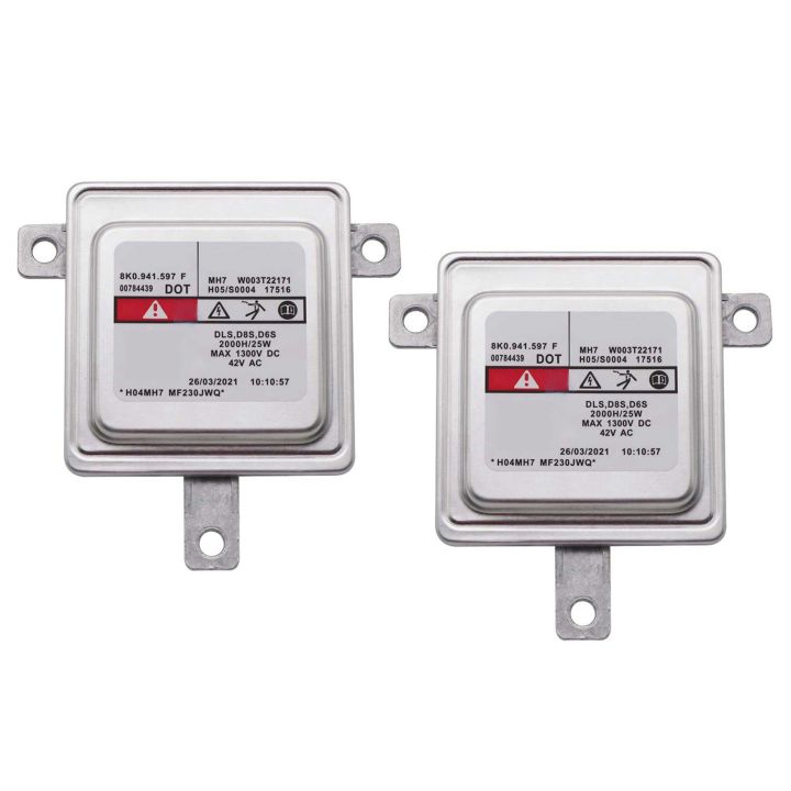 ARELENE 2X Car D8S Xenon Headlight Ballast Control Unit 8K0941597F for - A1 for