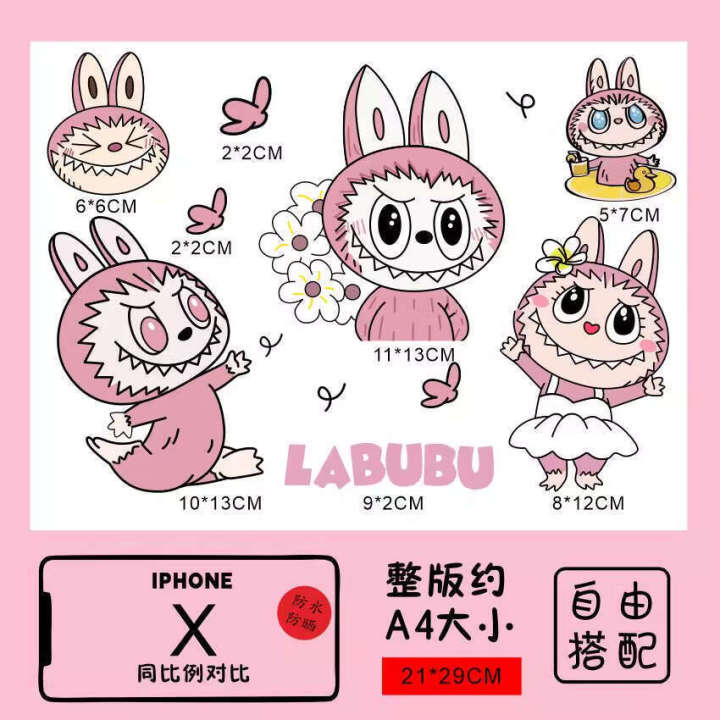 LABUBU Luggage Waterproof No Residue High-End Feel Travel Case Special ...