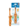 Dr. Brown's Toddler Triple-Sided Training Toothbrush with Suction Cup Base Hg099. 