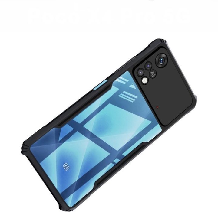 Poco%20X4%20Pro%20Border%20Case%20With%20Back%20Transparent%20Cover%20-%20Image%203
