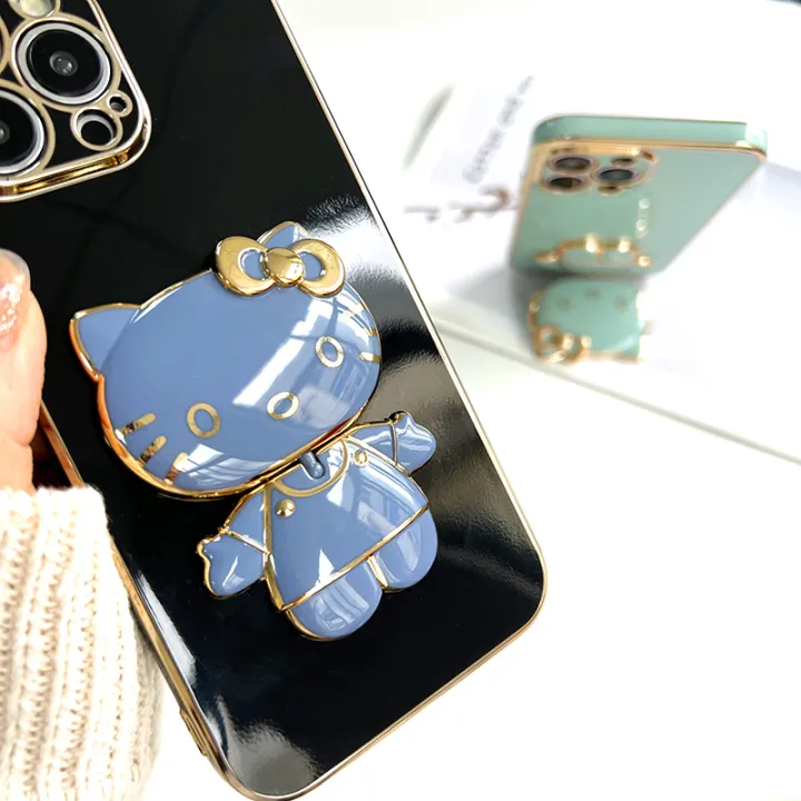 Hontinga%20for%20Tecno%20Pova%205%20Pro%205G%20Back%20Cover%20With%20Kitty%20Mirror%20Folding%20Bracket%20Soft%20Silicone%20Phone%20Case%20-%20Image%204