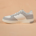 Erke Cream White/Light Grey Skateboard Shoes For Women 12122301103-001. 