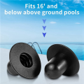 3Pcs Swimming Pool Plugs for Nozzle Set Sieve Connection Pump Inlet Nozzle Swimming Pool Strainer Hole Plug. 