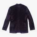 Dark Purple Velvet Fashion Suit Blazer For Men. 