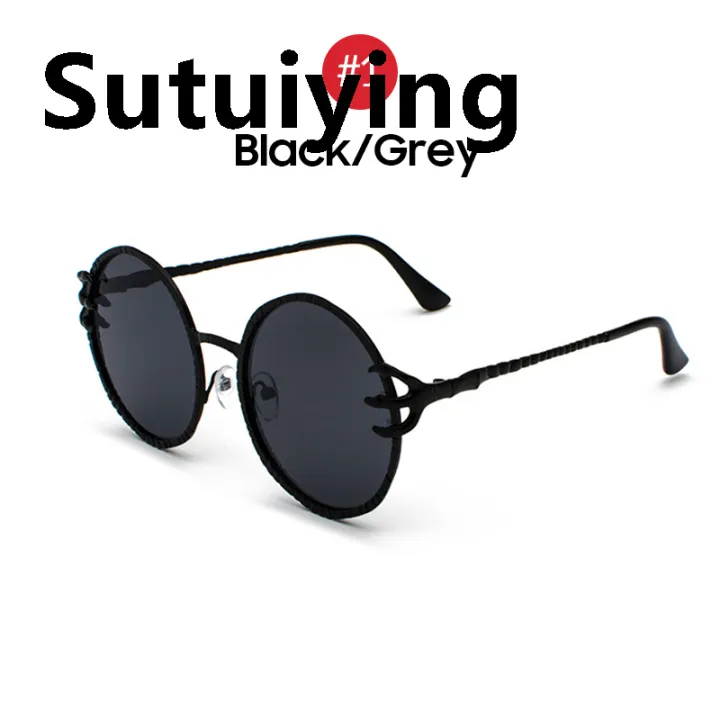 Sutuiying%20VIVIBEE%20Retro%20Skull%20Claw%20Round%20Sunglasses%20for%20Women%20Fishion%202025%20Fifty%20percent%20discount%20Trending%20Product%20Gothic%20Sun%20Glasses%20Gold%20Metal%20Frame%20Shades%20-%20Image%207