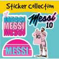 Lionel Messi Intermiami Stickers For Luggage, Phone, Car, Case, Fridge, DIY | Set 3 | 4 PIECES |Laptop Stickers |Stickers Collection. 