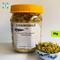 Chamomile tea (Flowers only) Available in 40gm & 100gm. 