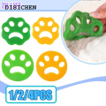 DISICHEN Sales promotion transparent bag Hair Cleaning Washing Machine Dryer Hair Catcher Reusable Pet Hair Remover Washing Machine Cat Hair Fluff Remover Clothes Clean. 