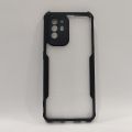 Oppo F19 Pro Plus 5G /Pro+ 5G /Reno 5z /Oppo A94 5G Cover (All Same Size) Clear Transparent Bumper Black Cover Case Non Yellowing. 