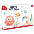 Multicolor Baby Essentials Auto Swing Happy Bed Bell With Remote & Crib Toys. 