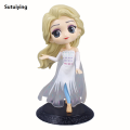 Sutuiying Disney Frozen 2 Elsa Anna Princess PVC Action Figure Model Original Toys Set Kids Cake Wedding Decoration Action Toys. 