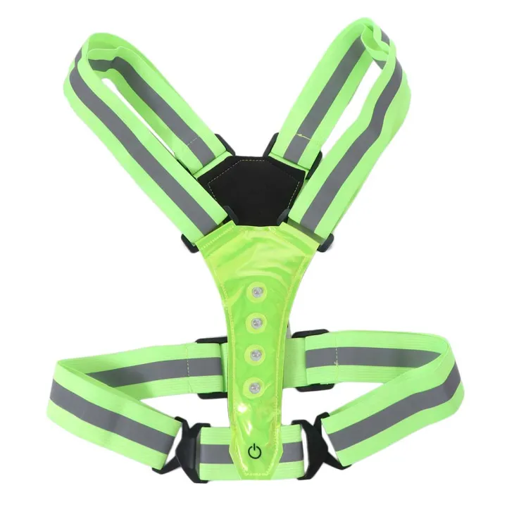 Work%20Fishing%20Sports%20Vest%20LED%20Reflective%20Vest%20Double-sided%20Lighting%20High%20Visibility%20Night%20Running%20Light%20Up%20Vest%20Night%20Warning%20Adjustable%20Waist/Shoulder%20Running%20Gear%20Cycling%20-%20Image%204