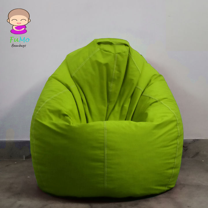 FUMO Classic Shaped Water Resistant Bean bag XXXL Light Green Daraz .np