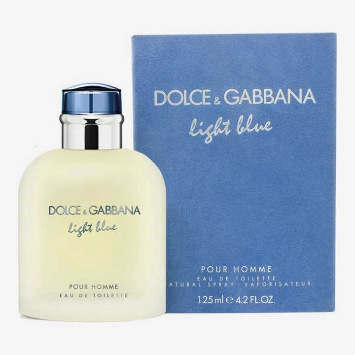 Dolce & Gabbana Light Blue Pour Homme Eau De Toilette Perfume For Men 125ml Imported From France