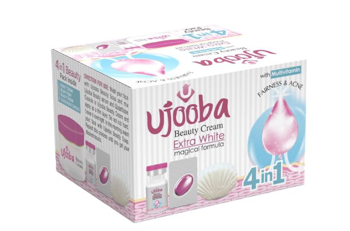 Ujooba Beauty Cream 4 in 1 lighting and Acne For all skin type