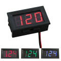 Digital Voltmeter 2-wire DC 5V To 120V Voltage Digital Display Components Electric Vehicle Meter Anti Reverse Connection CDHBD. 