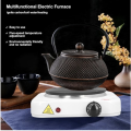 1000W Portable Electric Hot Plate – Fast Heating Single Burner Stove for Home Kitchen & Travel. 