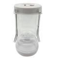 Oufeiton Pickle Storage Container Leakproof Pickle Jar with Timer Forks Airtight Kimchi Container for Home Kitchen Dry Wet for Pickles. 