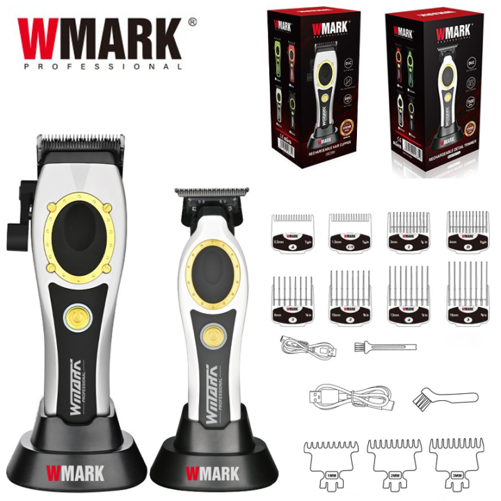 New%20NG-7030%20WMARK%20Men's%20Professional%20Barber%20Salon%20Hair%20Clipper%20with%20Charging%20Base%204500mAh%20Trimmer%208500RPM%20High%20Speed%20Magnetic%20Comb%20-%20Image%207