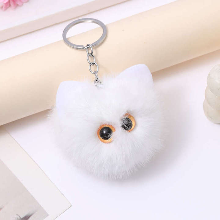 Internet%20Celebrity%20Plush%20Cat%20Head%20Keychain%20Cute%20Girly%20Cartoon%20Doll%20Bag%20Pendant%20Car%20Key%20Ring%20Small%20Gift%20-%20Image%204