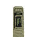 Adjustable Woven Loop Design Nylon Watch Strap Black/Green/Grey Nylon Material Replacement Strap Sports Watch Strap Sports Use. 