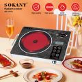 Sokany 3500W Infrared  Cooktop Glass with touch panel function. 