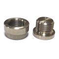 Universal O2 Sensor Stepped Mounting Boss and Plugs M18X1.5 Hex Plug Kit Stainless Steel for Cars and Trucks. 
