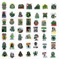 50 Sheets of Rapper Mf Doom Graffiti Stickers for Notebooks and Suitcases DIY Waterproof Decals. 