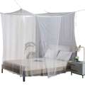 1pcs Moustiquaire White Four Corner Post Student Canopy Bed Mosquito Net Netting Queen King Twin Size Moistiquaire De Lit. 