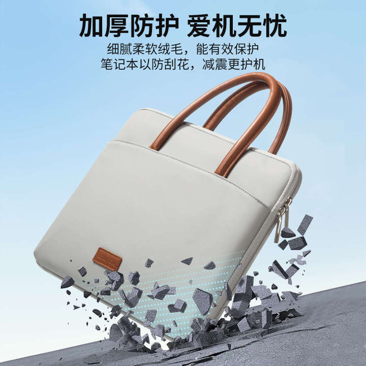 Laptop%20Bag%2014inch%20Womens%20Handbag%202025%20New%20Model%20Compatible%20with%20Huawei%20MateBook%2013s,%20Lenovo%20Yoga%20Air%2014,%20Dell%20Inspiron%2015.6,%20Apple%20Book%2016%20Commuter%20Briefcase%20-%20Image%204