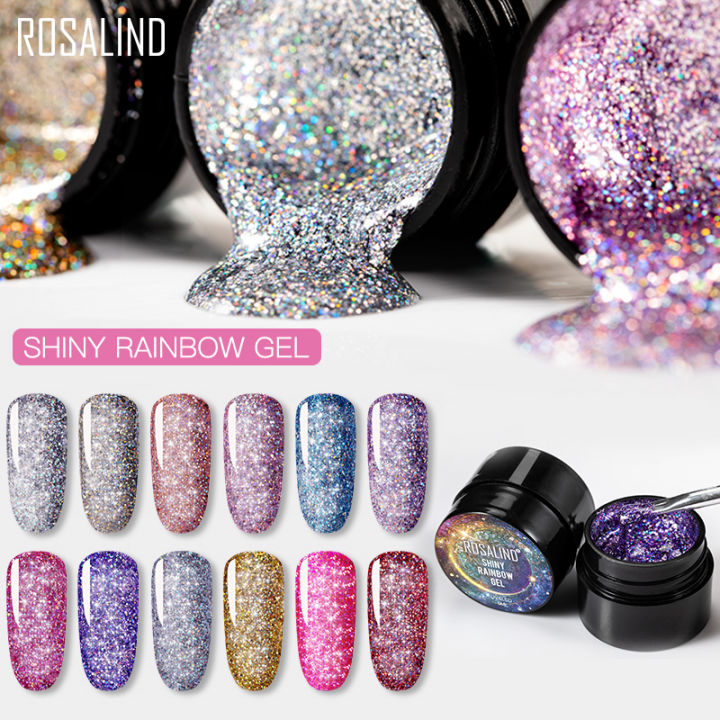 ROSALIND%205ml%20Shiny%20Rainbow%20Gel%20Nail%20Polish%20Platinum%20Nails%20Art%20For%20Manicure%20Nail%20Gel%20LED/UV%20Lamp%20Top%20Base%20Coat%20Primer%20-%20Image%204