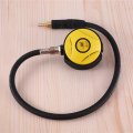 (GREH) 2X Scuba Diving Diver Regulator Diving Snorkel Tube Snorkeling Equipment Pressure Reducer 2Nd Yellow. 