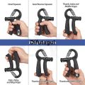 Difutagui [5-60kg] Adjustable Hand Grip Fitness Gym Hand Strength Bargain price Exercise Resistance Gripper with counter 握力器. 