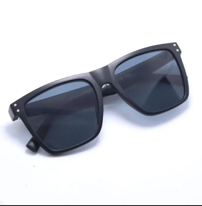 New%20Casual%20Men%20Matte%20Black%20Square%20Frame%20Sunglasses%20with%20Polarized%20Lens%20-%20Fashionable%20Eyewear%20Accessory/Without%20Cover%20-%20Image%203