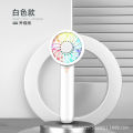 Douyin New Mini Fan Portable USB Charging Small Fan with Light Handheld Fan One Piece Delivery. 